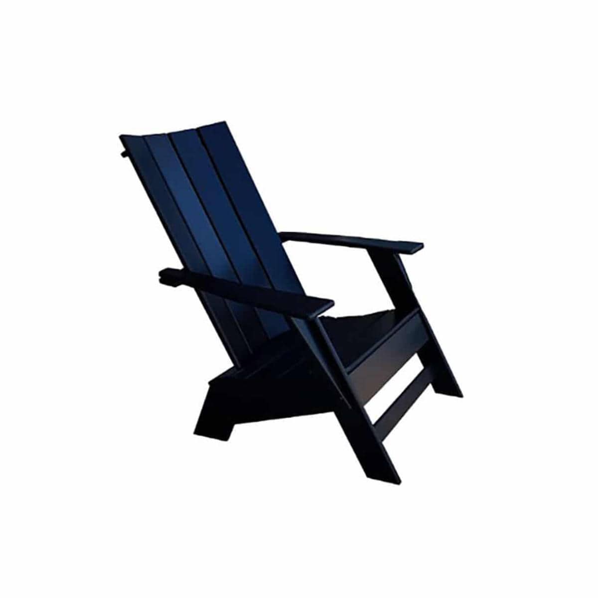 Beaver Springs Modern Adirondack Chair, Black - BSMAK-BLACK