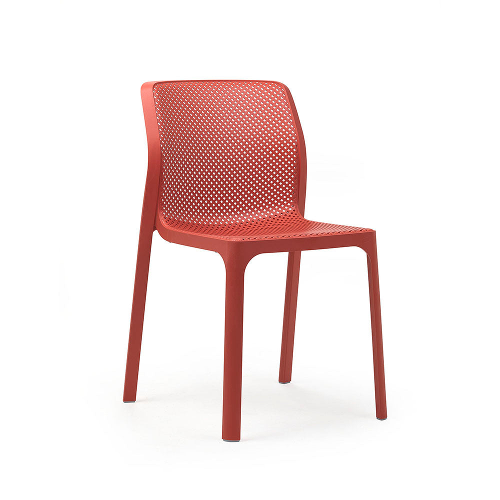 NARDI Bit Side Chair, Corallo (4-pack) - 40328.75.000