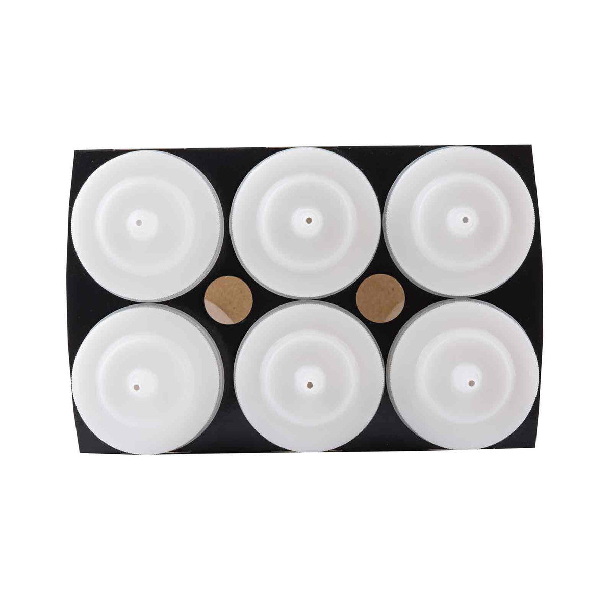 TableCraft WideMouth Squeeze Bottle, 24 oz, 2.8mm Tip Opening, Clear (6-pack) - C12463C