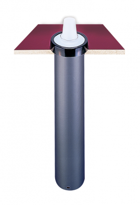 San Jamar Euro Size EZ-Fit Cup Dispenser for 6-24 oz Cups, 18" - C2210C18