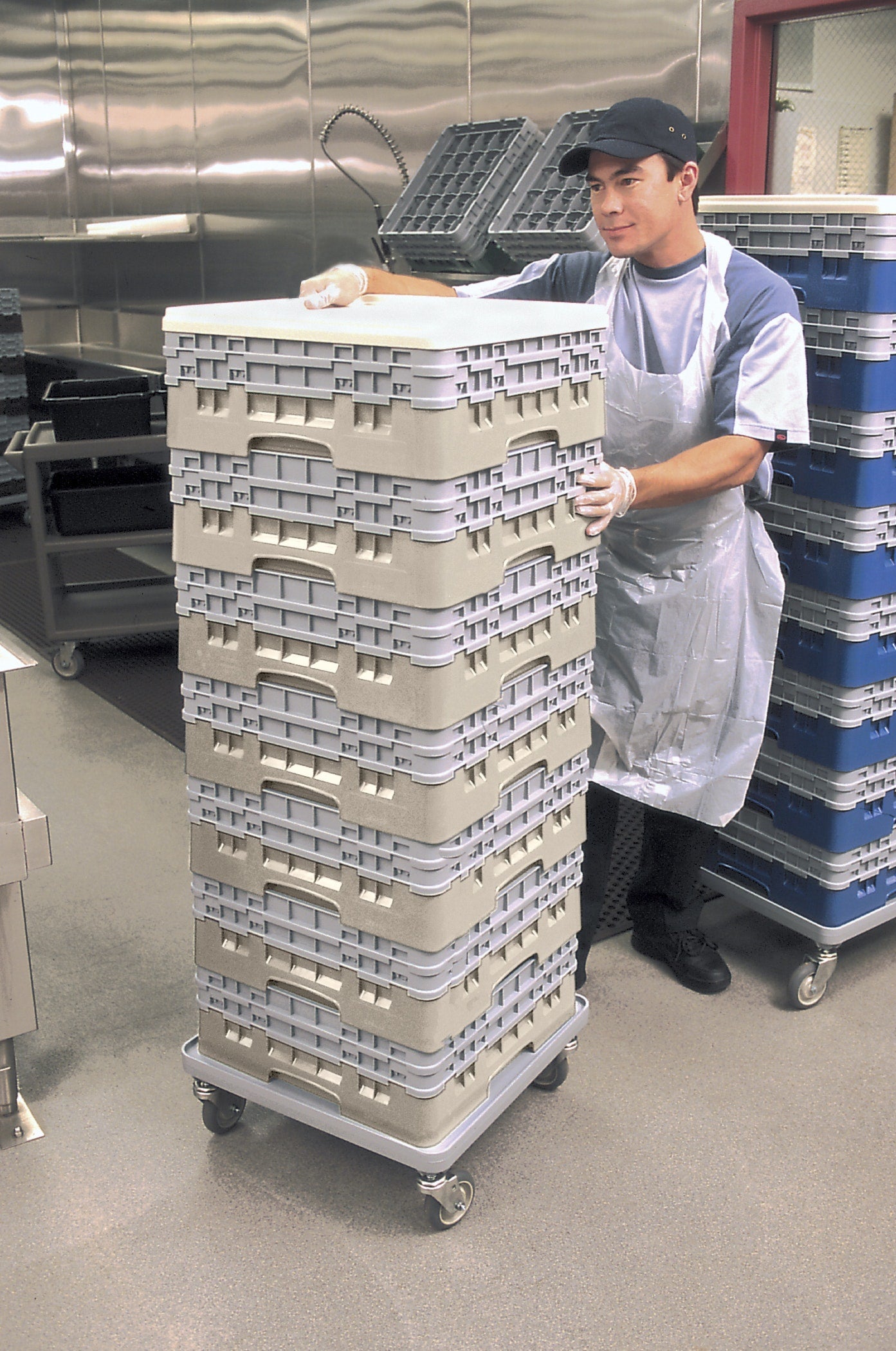 Cambro Camdolly for Camrack Dish Racks, Charcoal - CD2020615