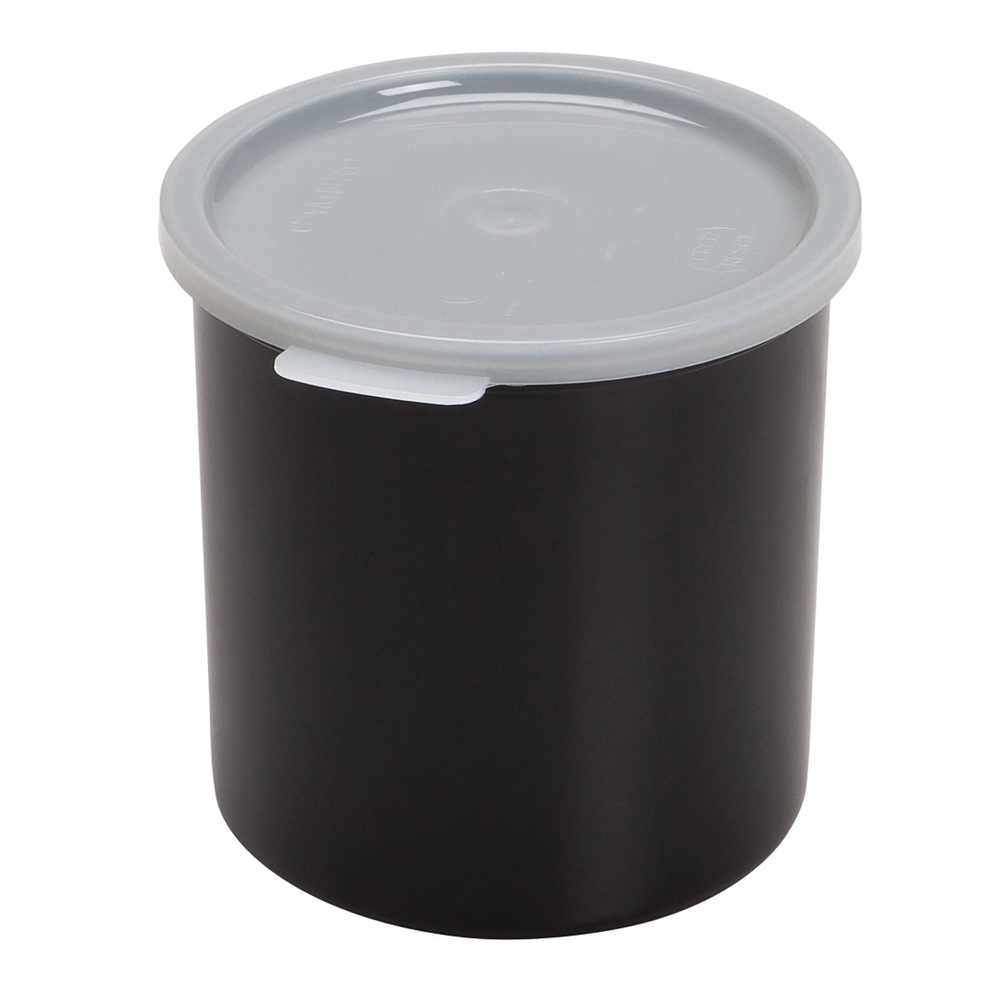 Cambro | Pot de rangement avec couvercle, 1,2 pinte, noir