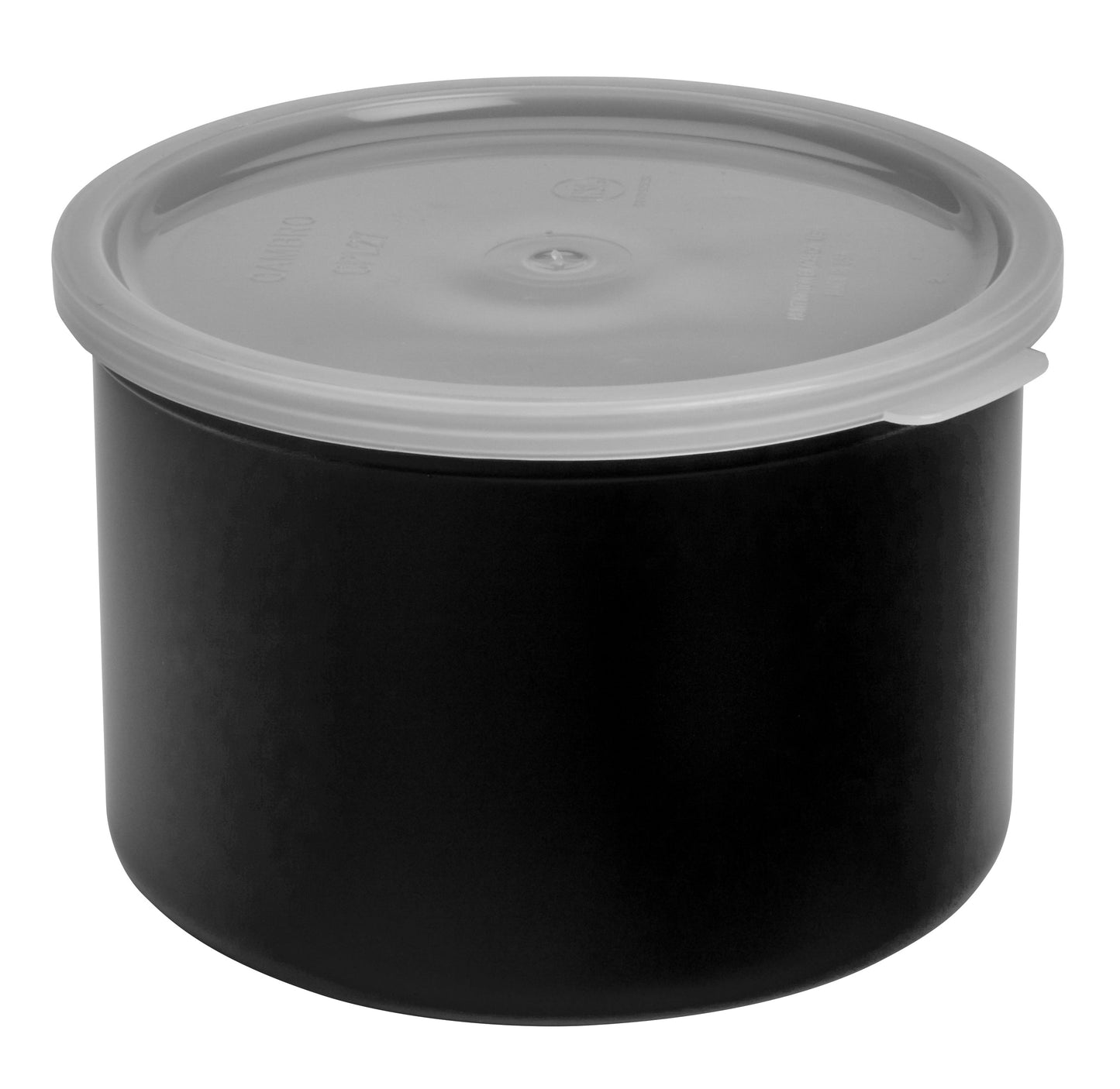 Cambro | Pot de rangement avec couvercle, 1,5 pinte, noir