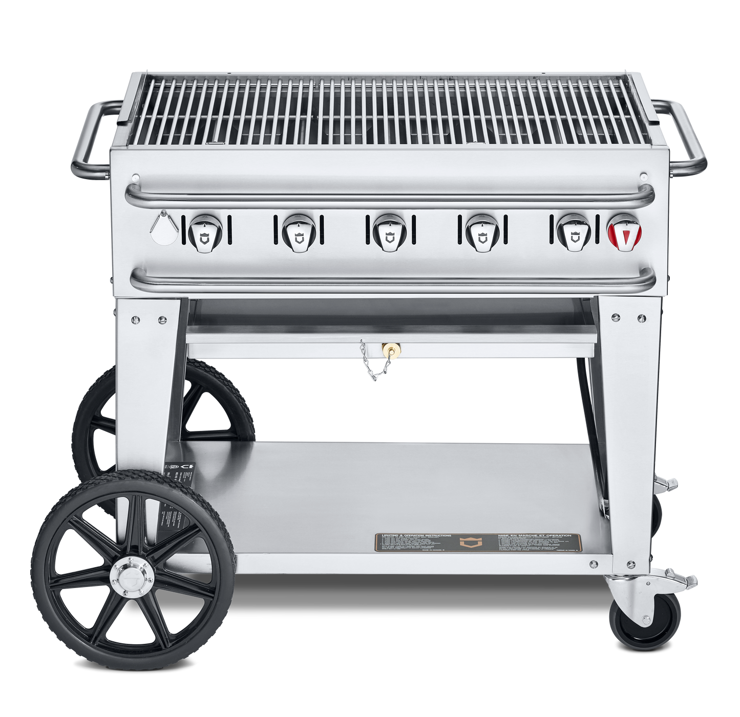 Crown Verity | Barbecue à gaz de 36 po de location Pro Series avec barres de protection, propane