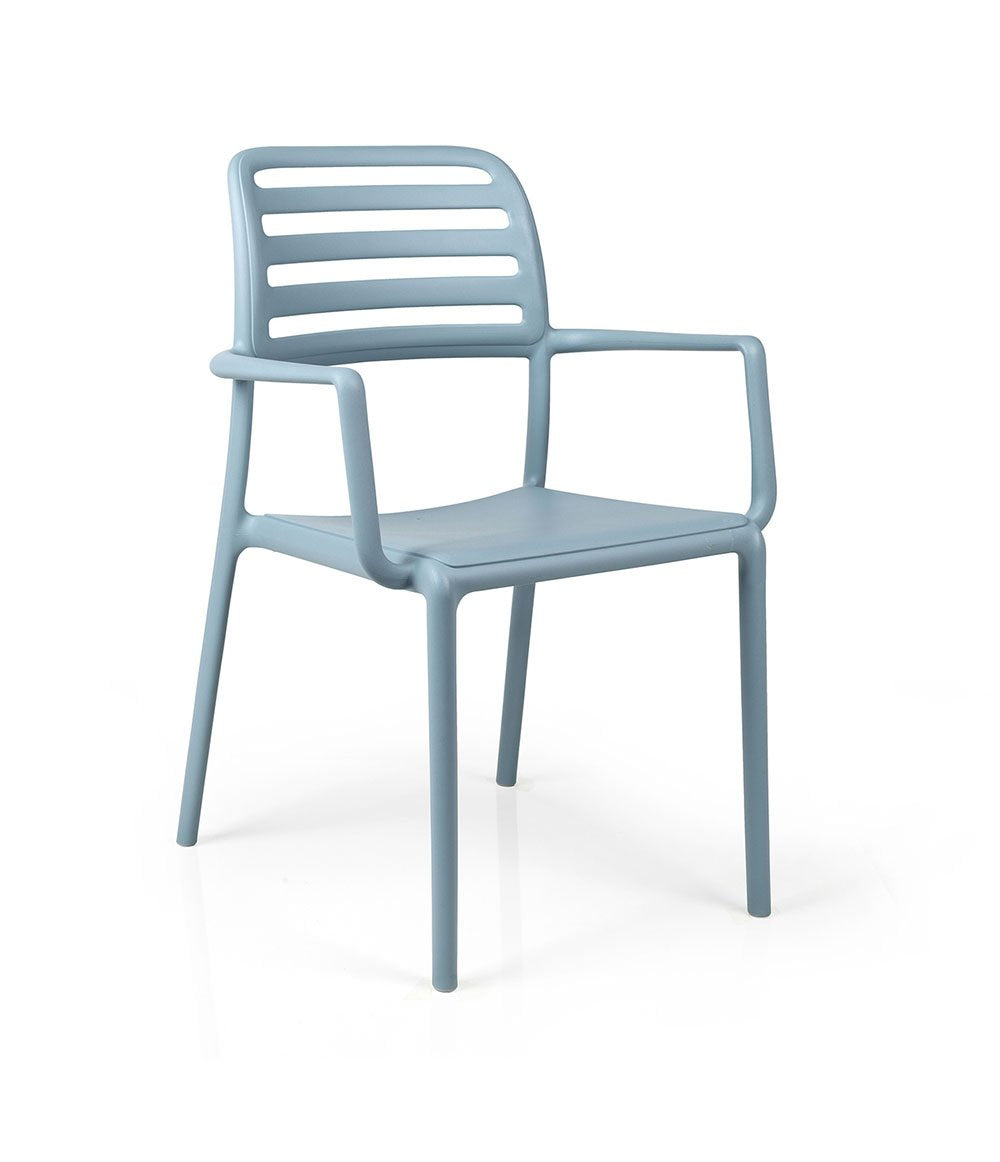 NARDI Costa Arm Chair, Celeste (4-pack) - 40244.39.000