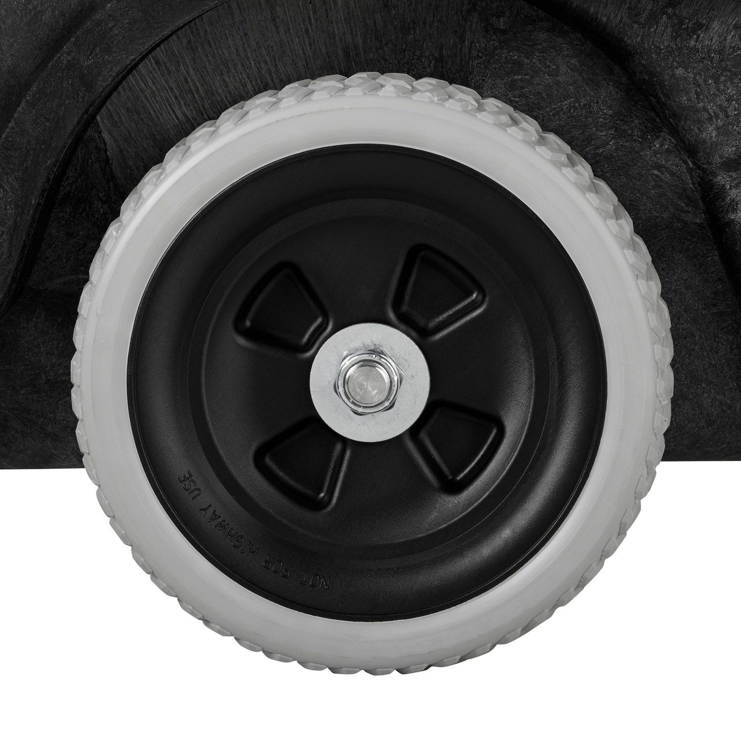 Rubbermaid Utility Duty Tilt Truck, 600 lb Load Capacity, Structural Foam, Black - FG101100BLA