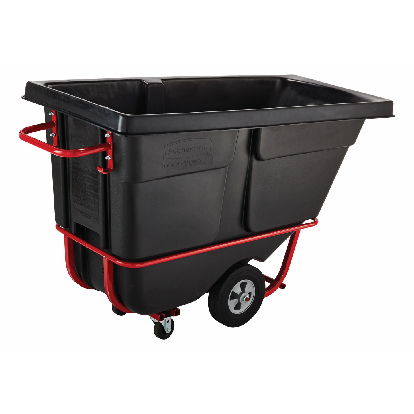 Rubbermaid | Chariot basculant standard, capacité de charge de 850 lb, rotomoulé, noir