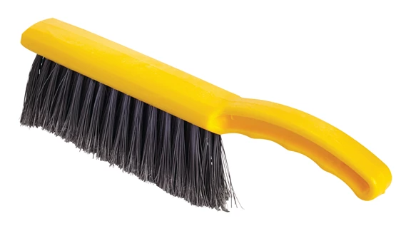 Rubbermaid Counter Brush, Yellow/Silver - FG634200SILV