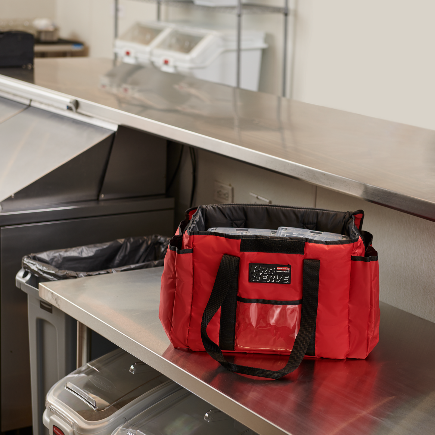 Rubbermaid PROSERVE Professional Delivery Bag, Red, FINAL SALE - FG9F4000RED