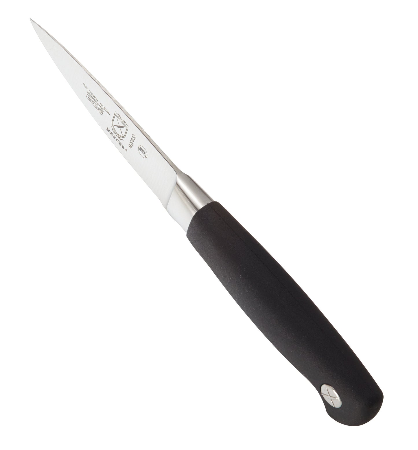 Mercer Genesis Paring Knife, 3.5", Black - M20003