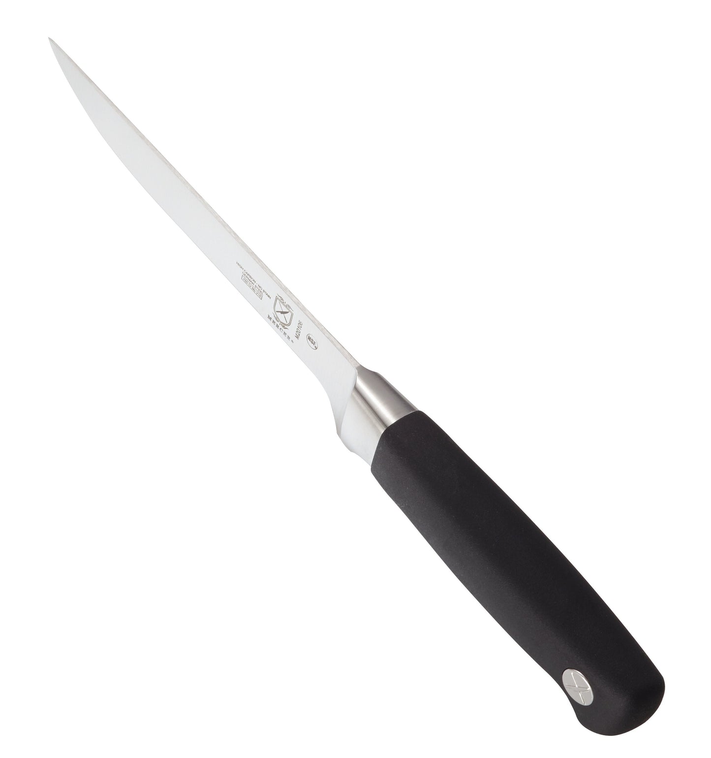 Mercer Genesis Stiff Boning Knife, 6", Black - M20106