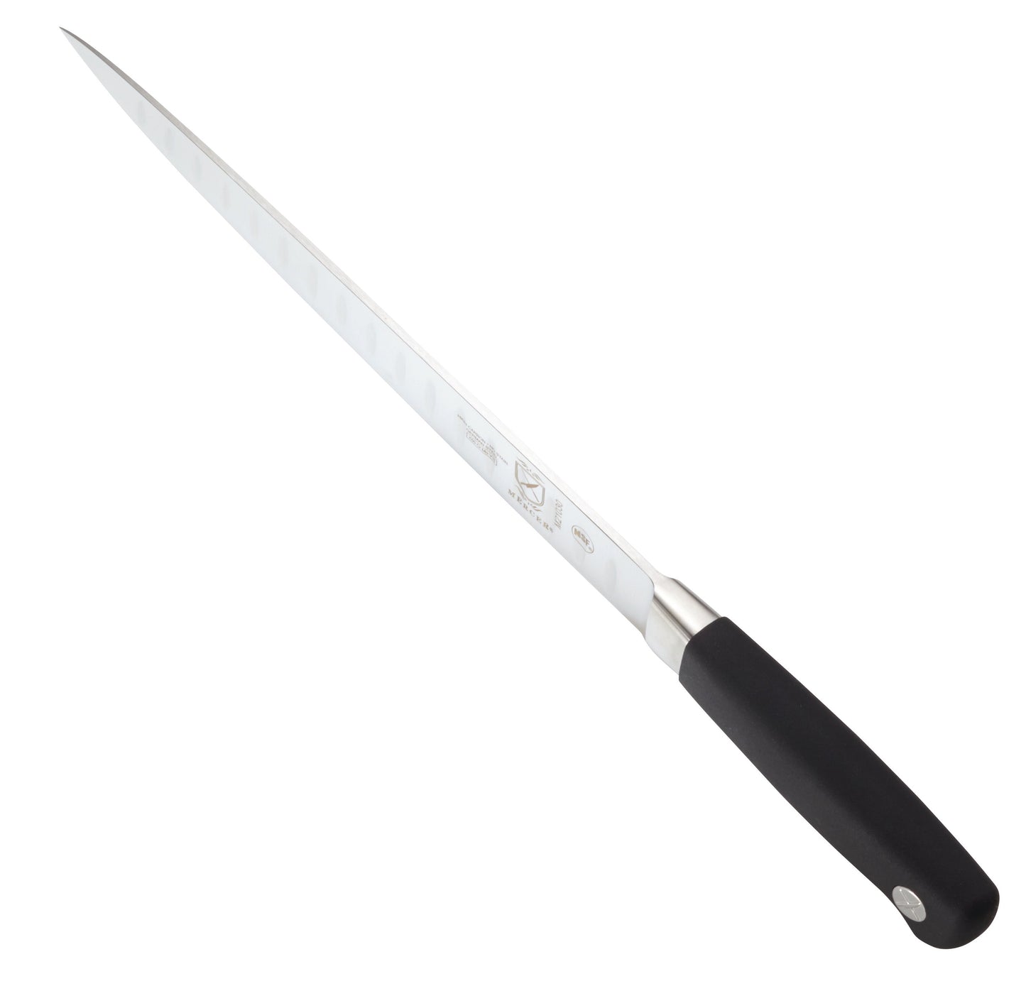 Mercer Genesis Carving Knife, Granton Edge, 10", Black - M21030