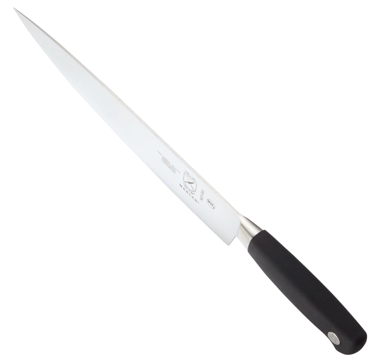 Mercer Genesis Chef Knife, Short Bolster, 10", Black - M21080