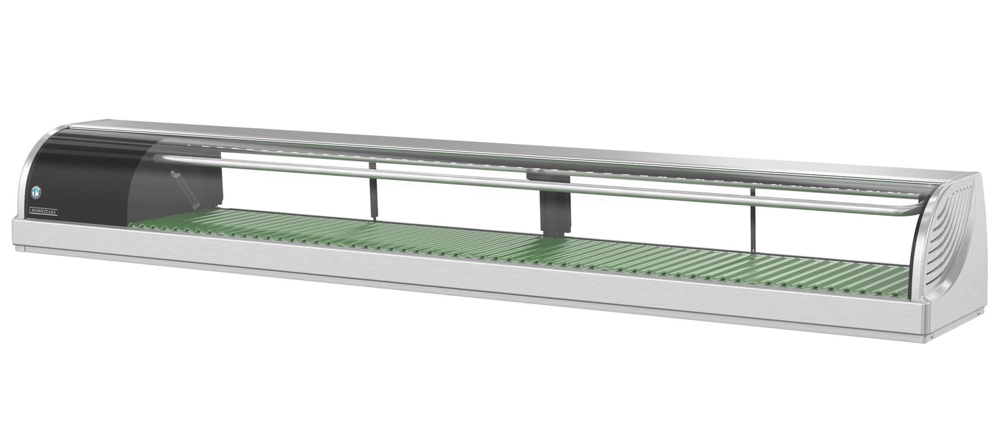 Hoshizaki | HNC-210BA Réfrigérateur vitrine à sushi de comptoir, 84 po, 115 V, côté gauche