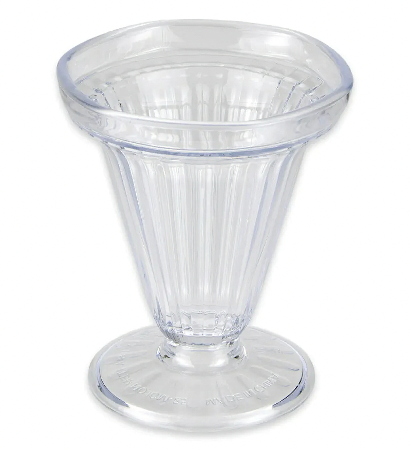 G.E.T. Dessert Time Dessert Cup, 6 oz, Clear Plastic (24-pack) - ICM-25-CL