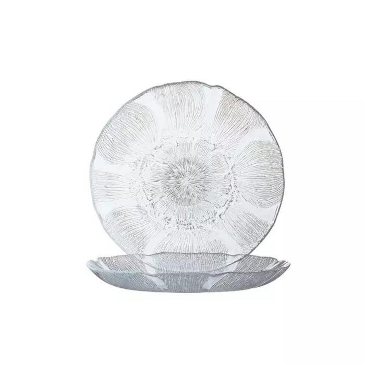Arcoroc | Assiette Fleur, 7,5 po, verre (paquet de 36)