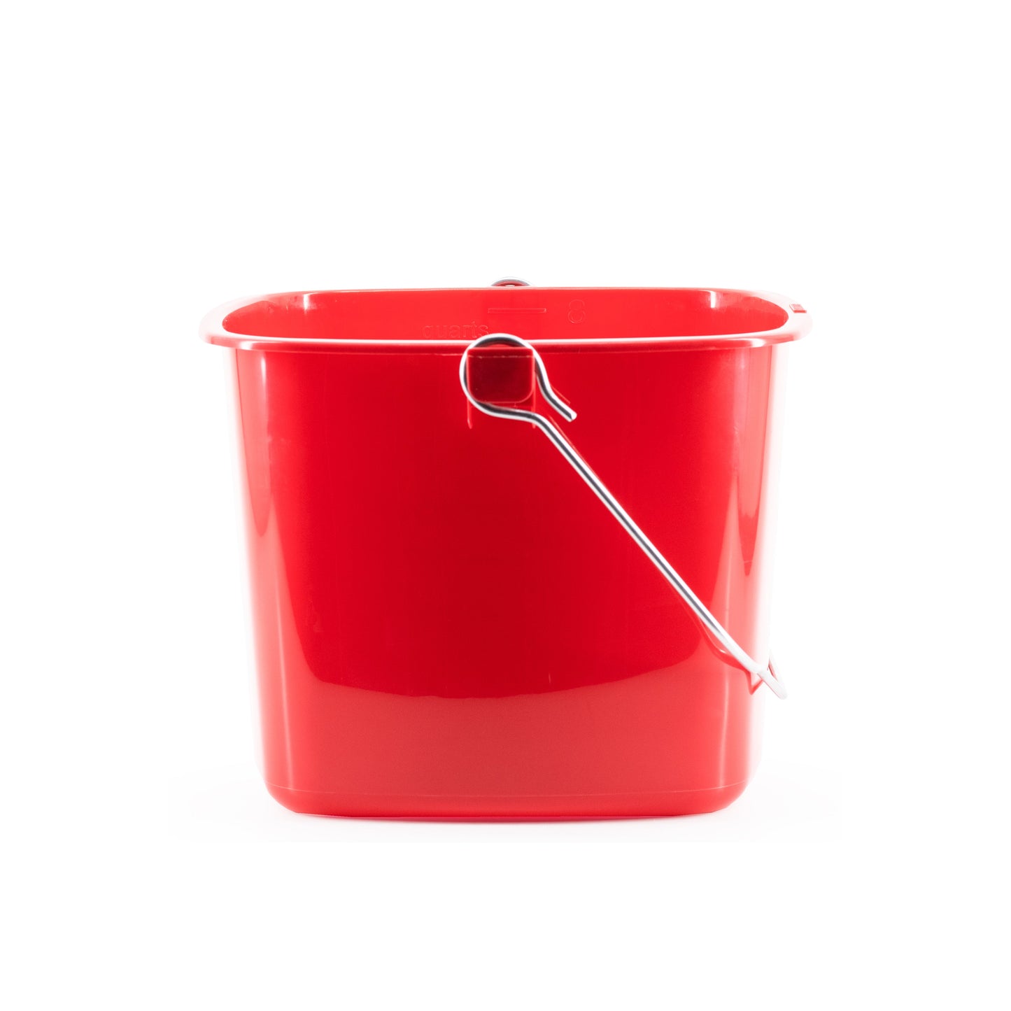 San Jamar Kleen-Pail, 8 qt, Red - KPP256RD