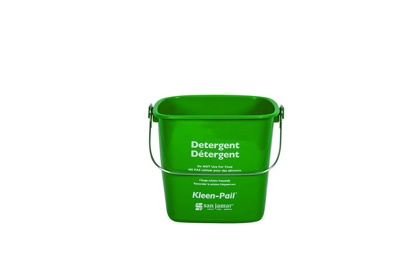 San Jamar Kleen-Pail, 3 qt, Green - KPP97GN