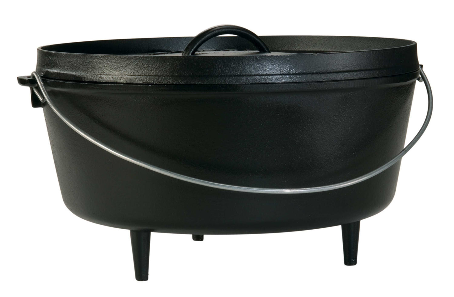 Lodge Camp Dutch Oven, 10 qt, Cast Iron, FINAL SALE - L14DCO3