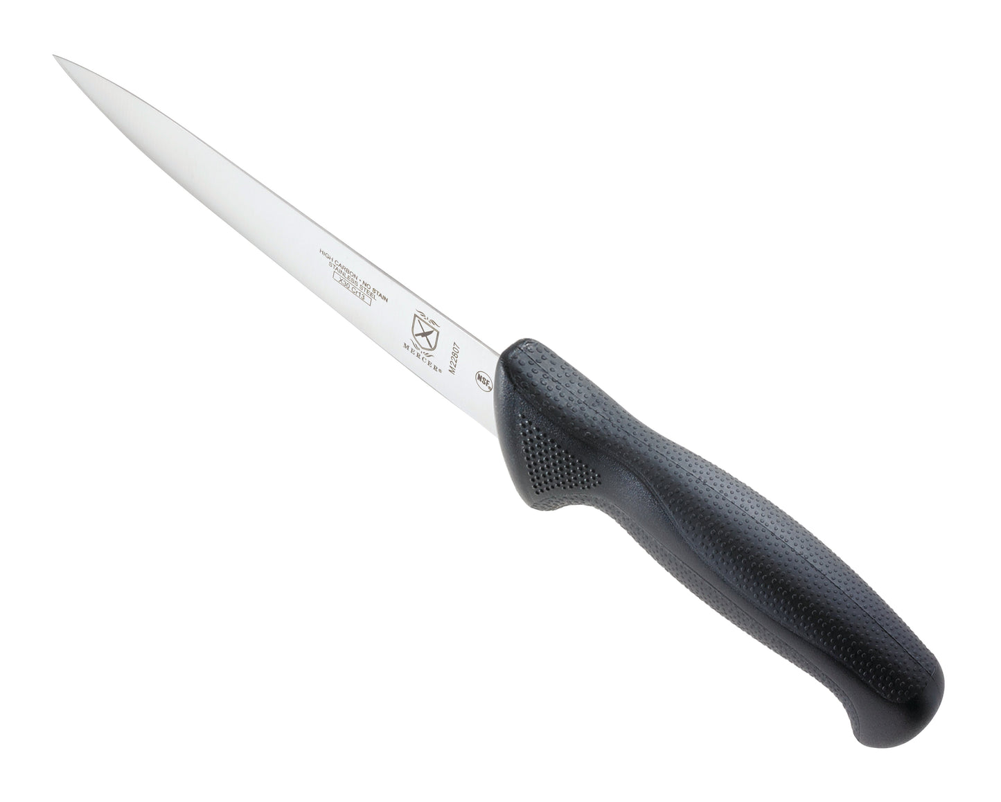 Mercer Millennia Flexible Fillet Knife, 7", Black - M22807