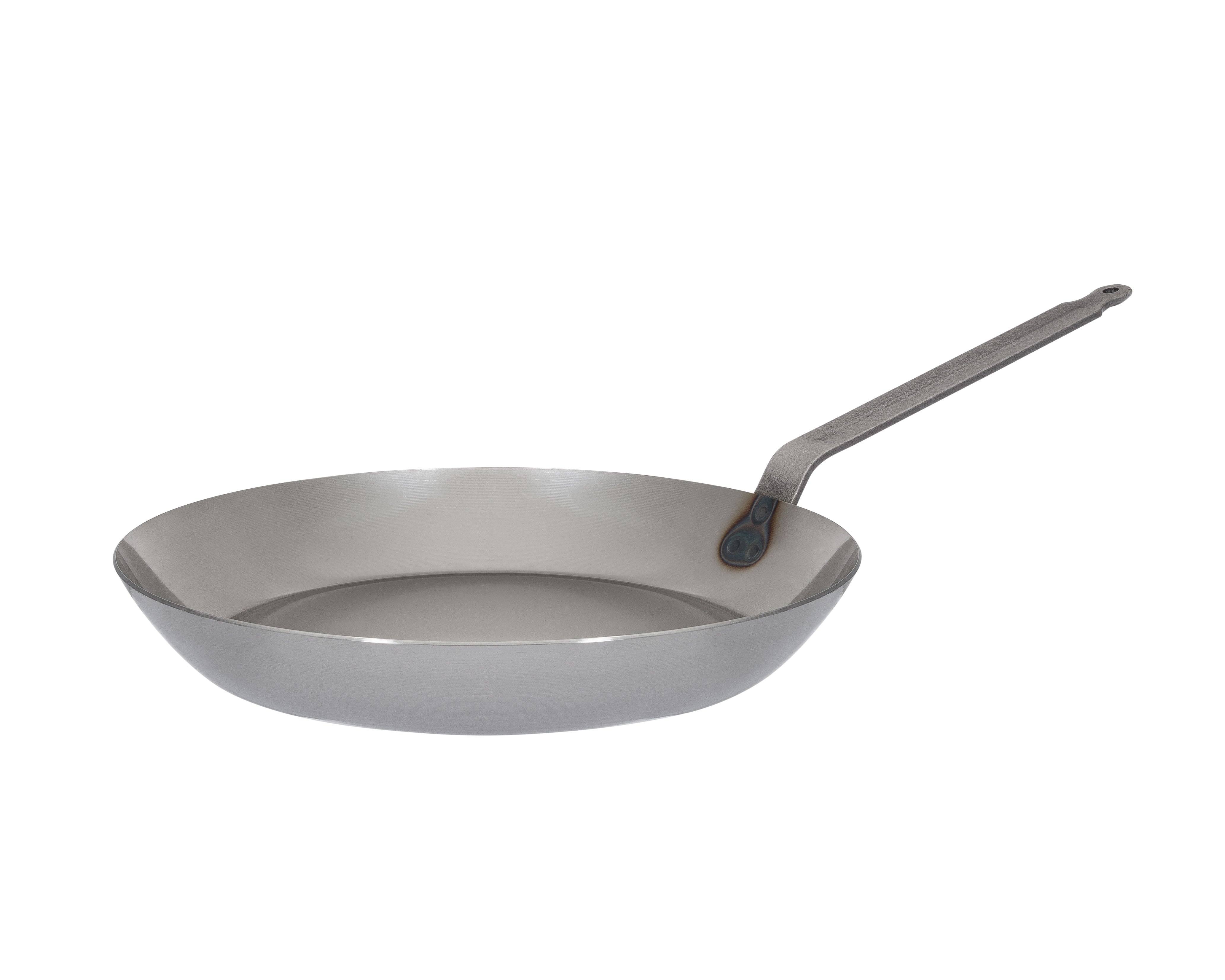 Matfer Bourgeat Black Carbon Steel Fry Pan, 11