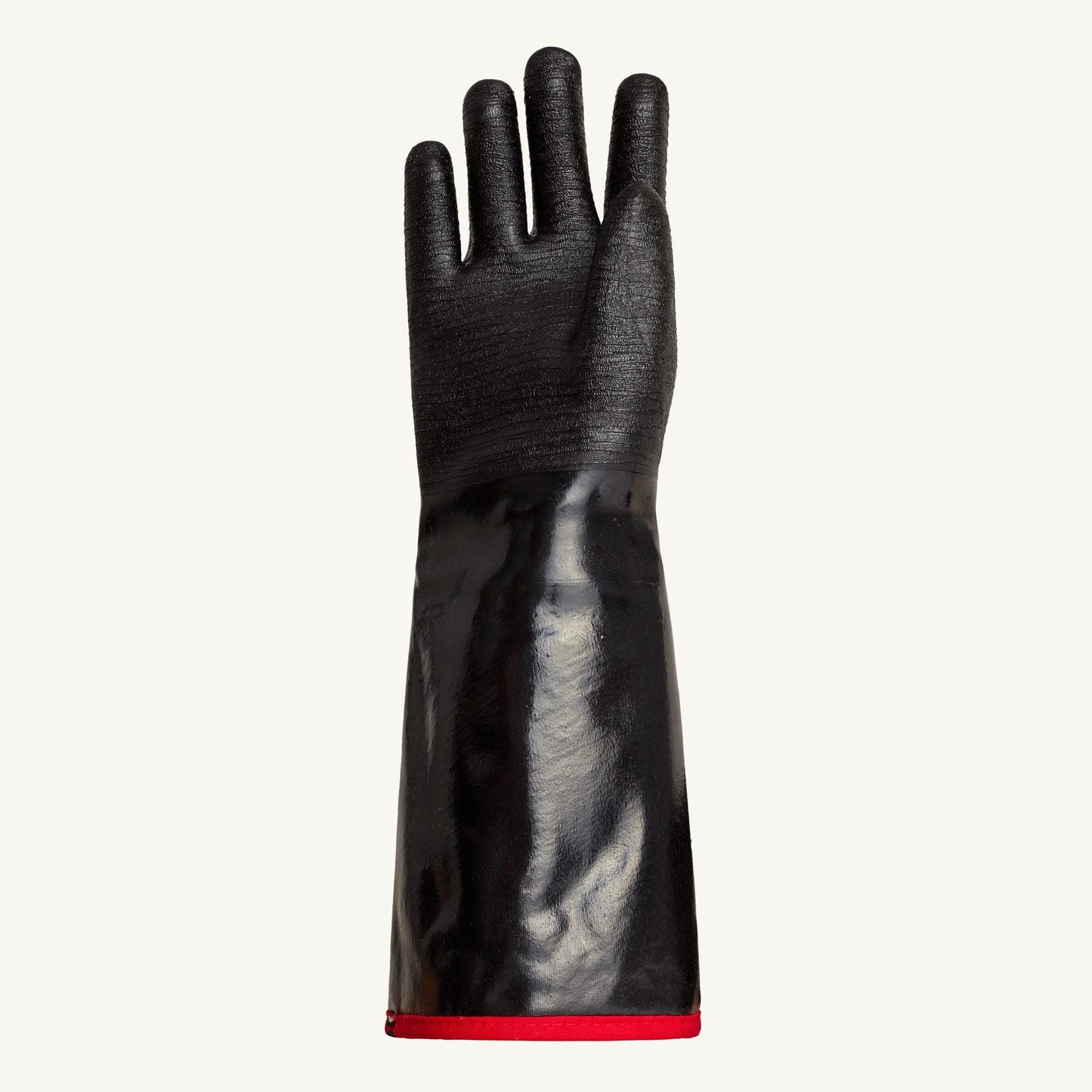 Superior Glove Chemstop Heavy Duty Neoprene Fryer Gloves, 18", Black - NE246FFL