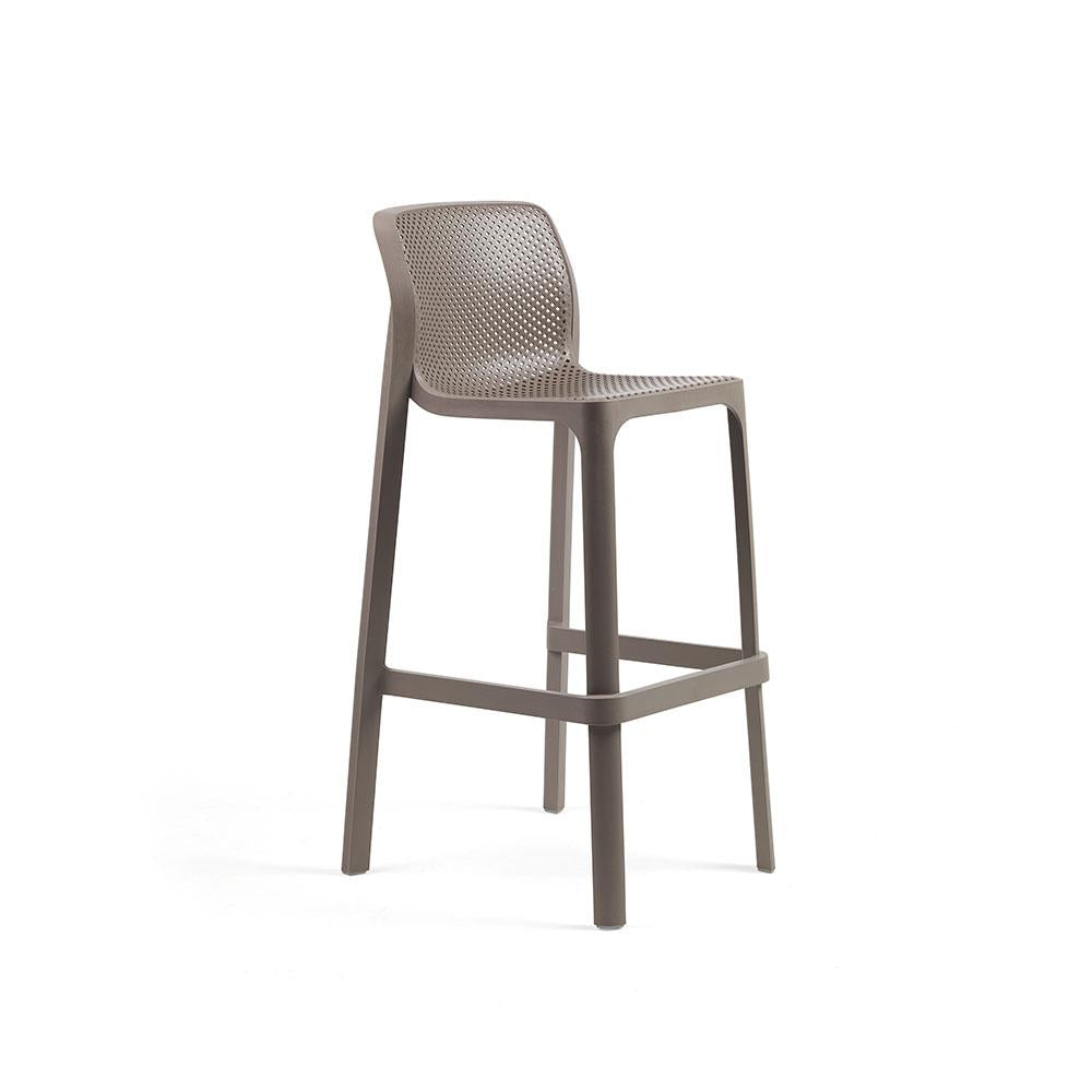 NARDI Net Bar Stool, Tortora (4-pack) - 40355.10.000