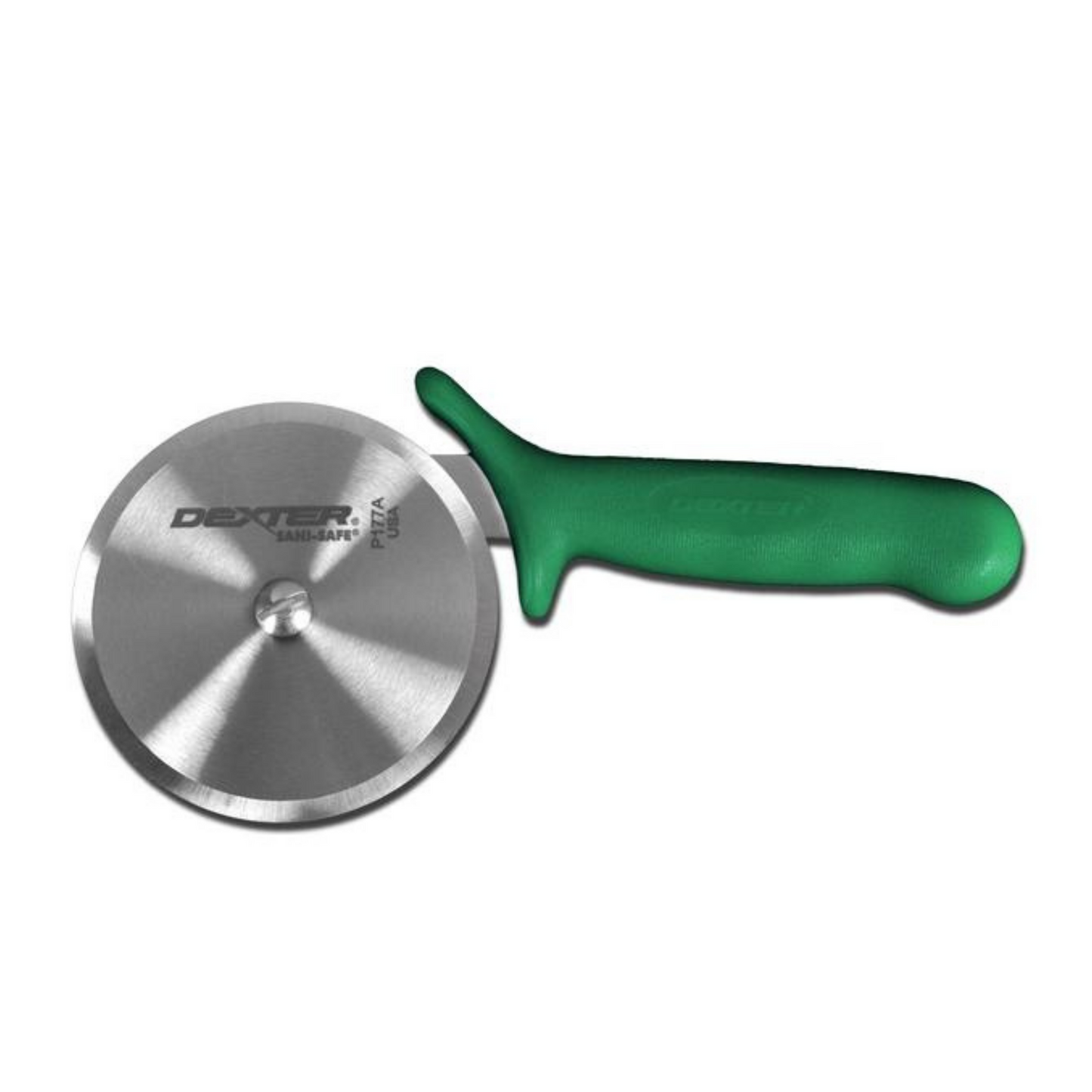 Dexter | Coupe-pizza Sani-Safe, lame de 5 po, vert