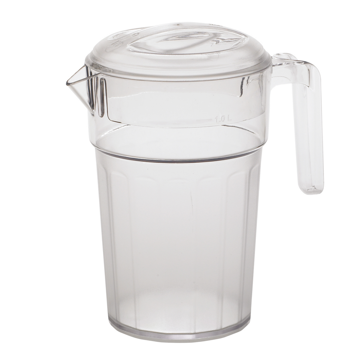Cambro Camview Pitcher w/ Lid, 34 oz, Frosted Clear (6-pack) - PC34CW135