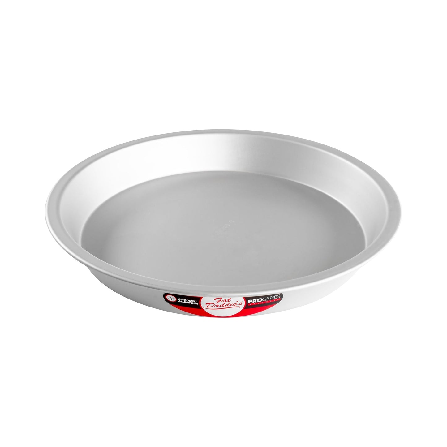 Fat Daddio's Pie Pan, 12" x 1.5", Anodized Aluminum, FINAL SALE - PIE-12