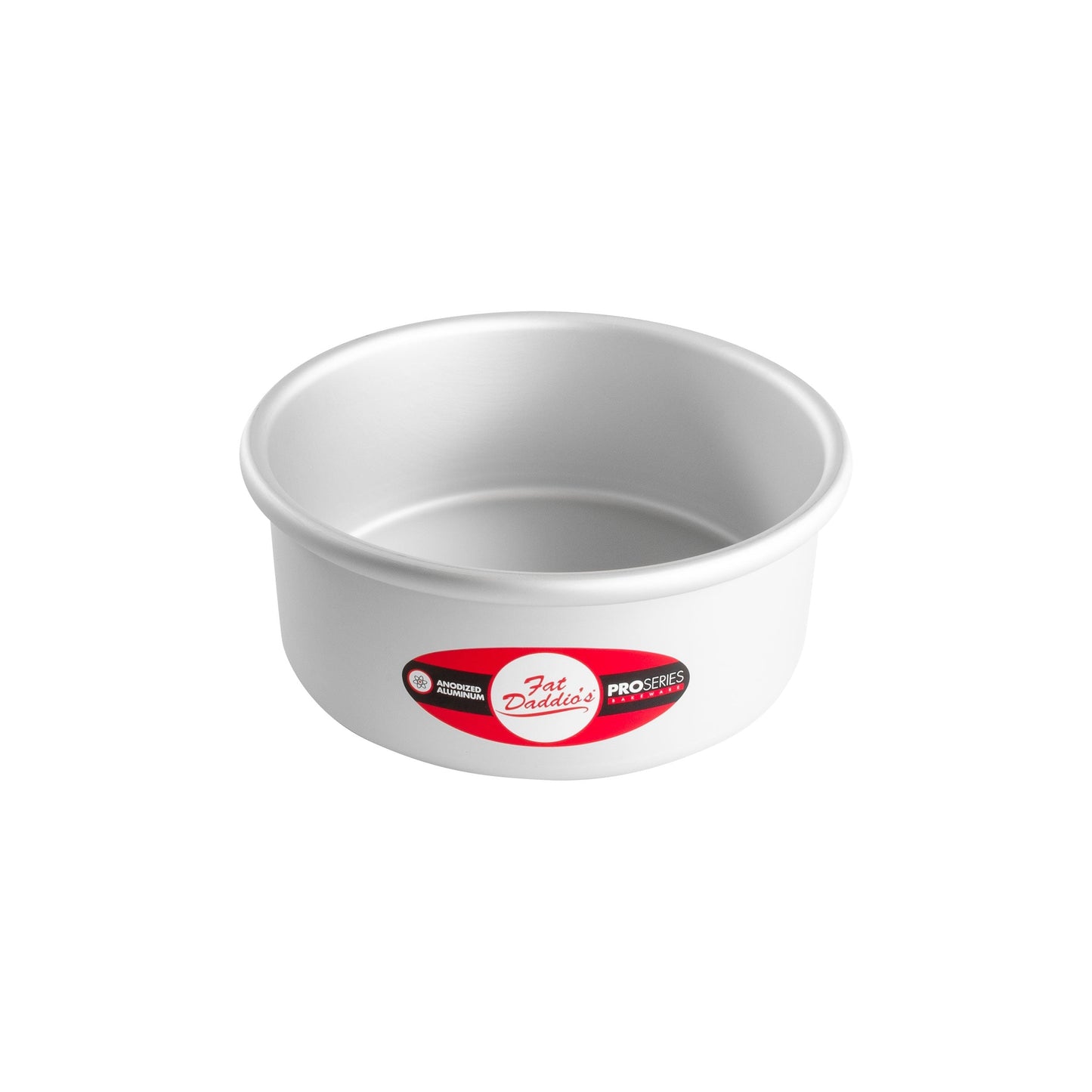 Fat Daddio's Round Cake Pan, 7" x 3", Aluminum - FDPRD73