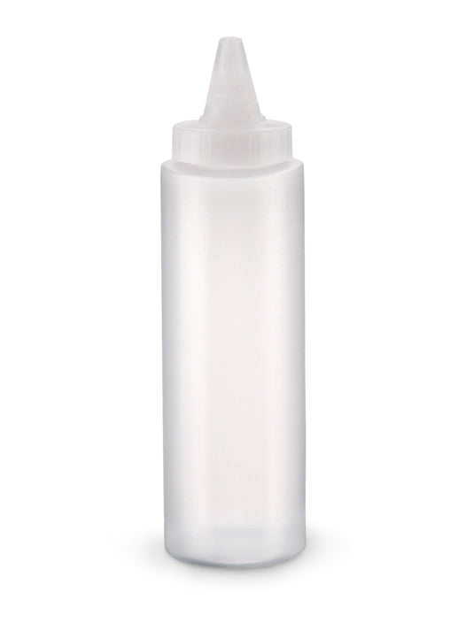 Vollrath Traex Squeeze Bottle, 8 oz, Clear (12-pack) - 2808-13