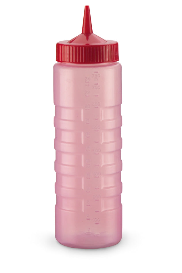 Vollrath | Bouteille à large ouverture Traex, 24 oz, rouge