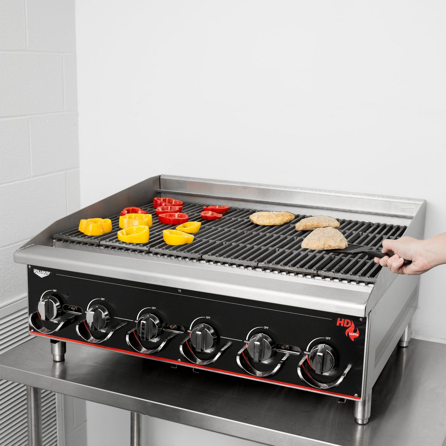 Vollrath Cayenne 36" Heavy Duty Gas Charbroiler, Radiant/Lava Rock, FINAL SALE - 936CG