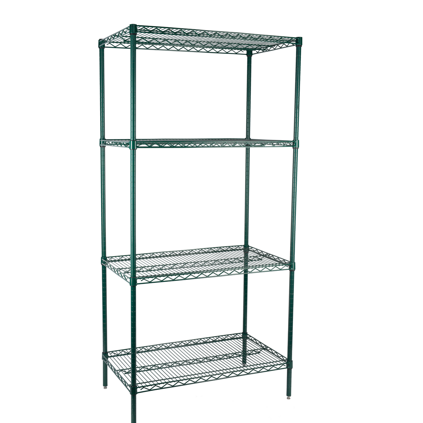 Torngat Shelving Wire Shelf Post for Caster, 86" Green Epoxy - RJ86UK