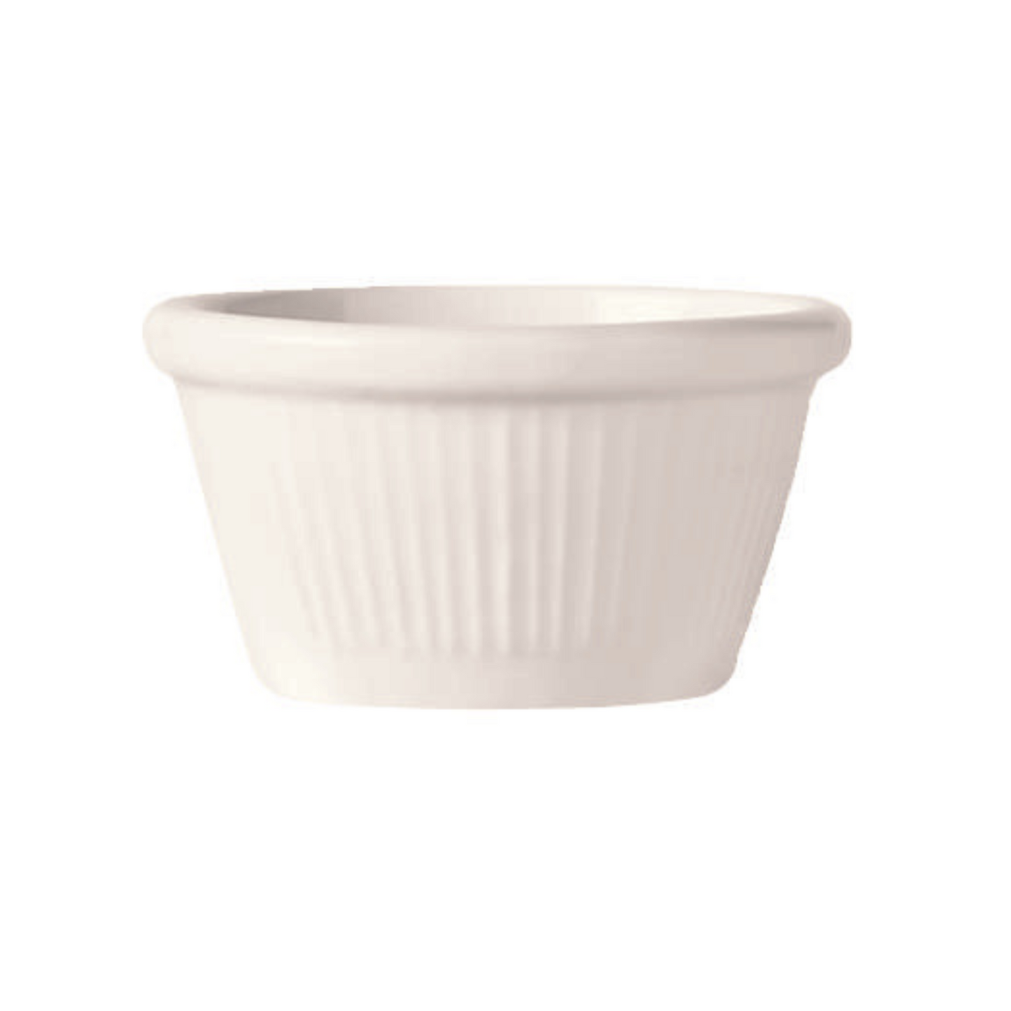 Libbey World Tableware Bedrock Ramekin, Fluted, 2 oz (36-pack) - RM-02