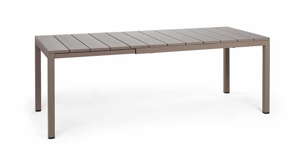 NARDI | Table extensible Rio 140, Tortora