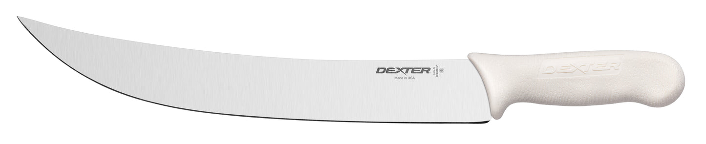 Dexter Sani-Safe Cimeter Knife, 12", White - S132-12PCP