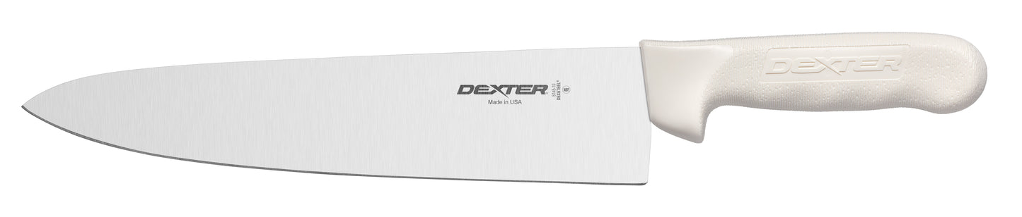 Dexter | Couteau de chef Sani-Safe, 10 po, blanc