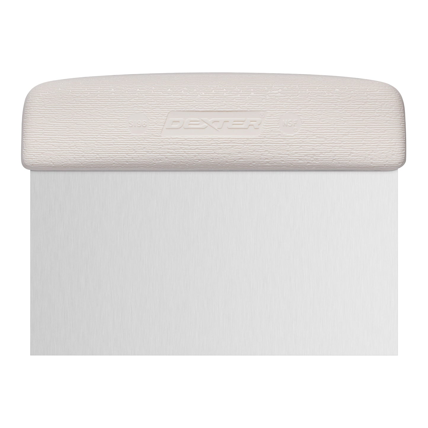 Dexter Dough Cutter/Scraper, 6" x 3", White - S196