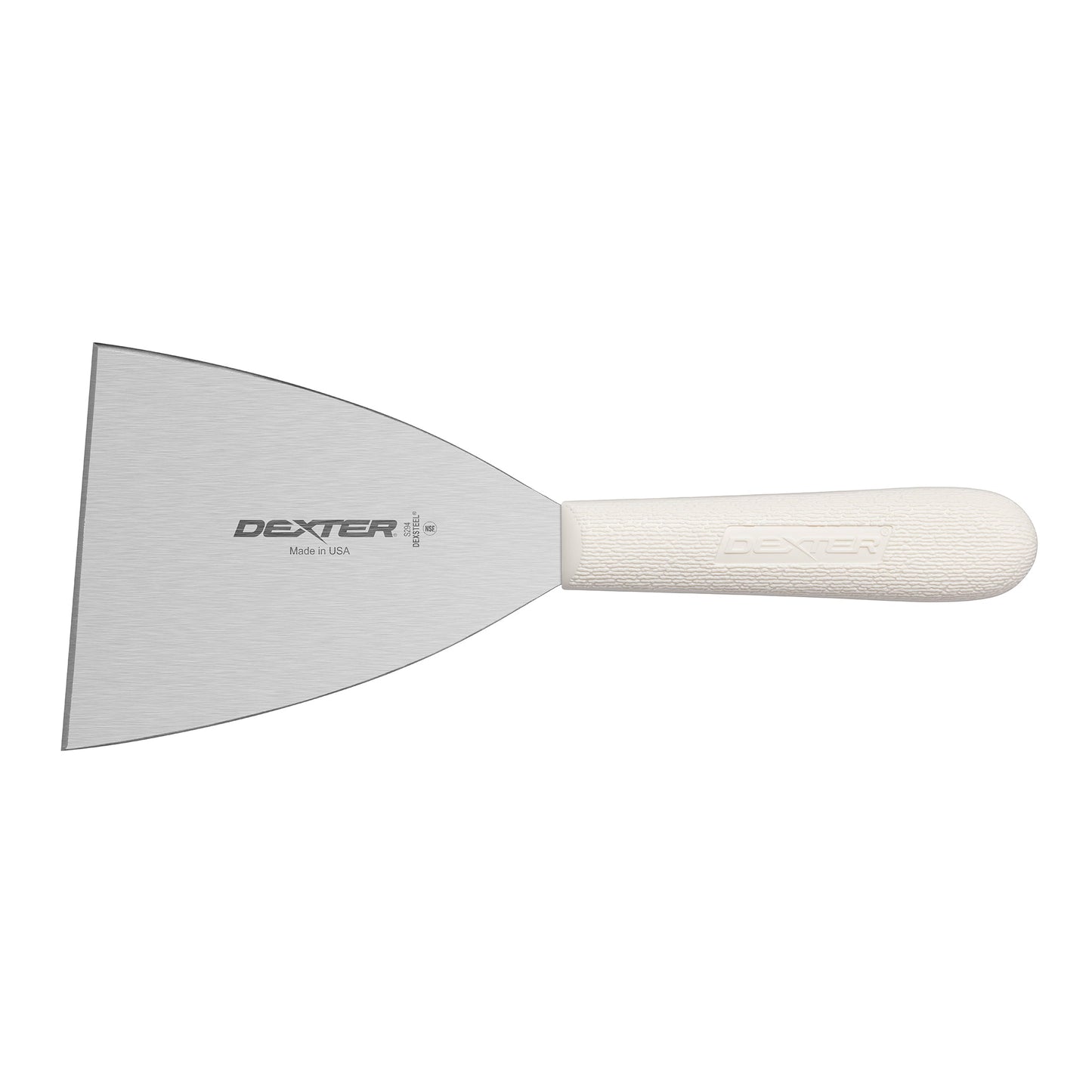 Dexter Sani-Safe Griddle Scraper, 4", White - S294