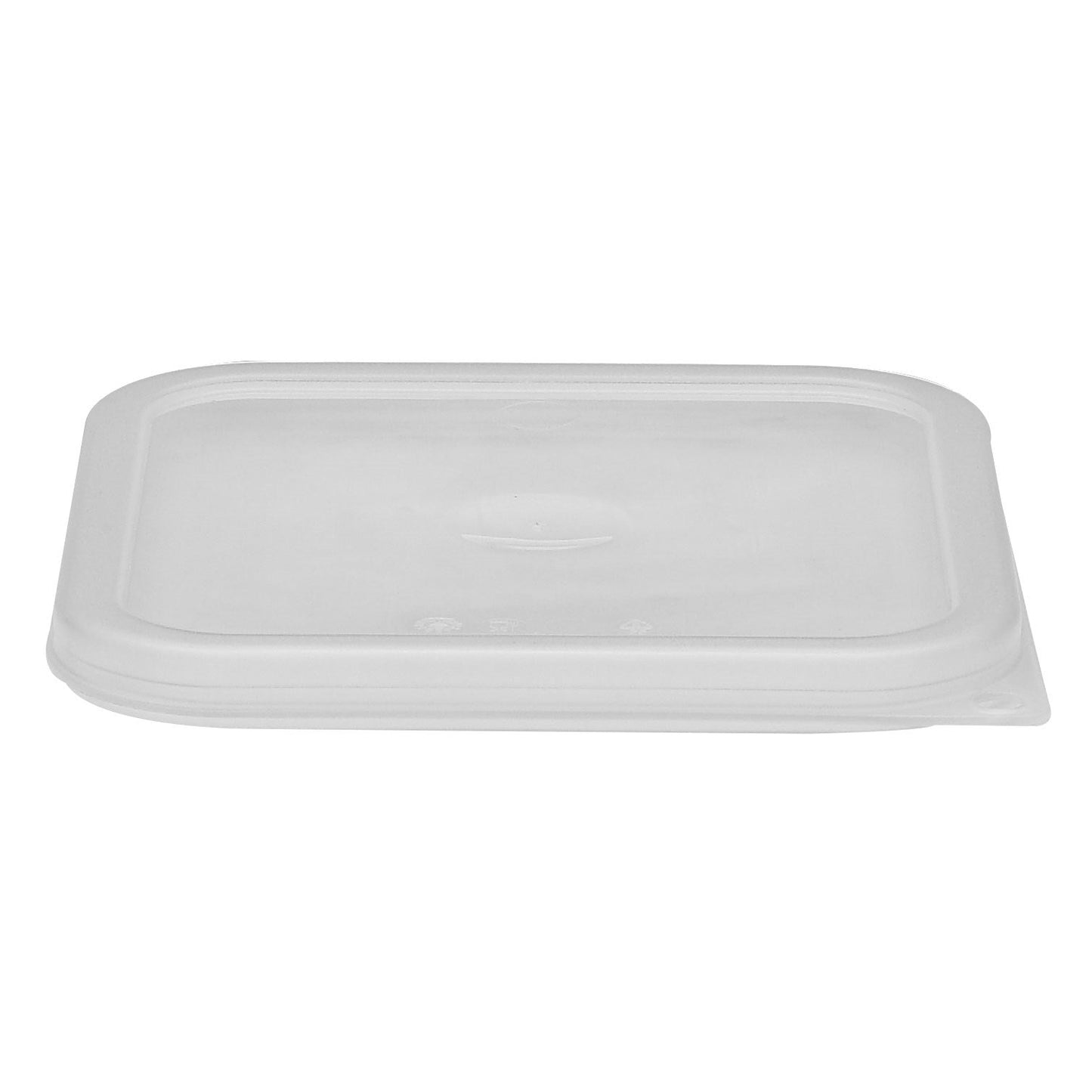 Cambro CamSquare Food Storage Container Seal Cover, 2-4 qt, Translucent - SFC2SCPP190