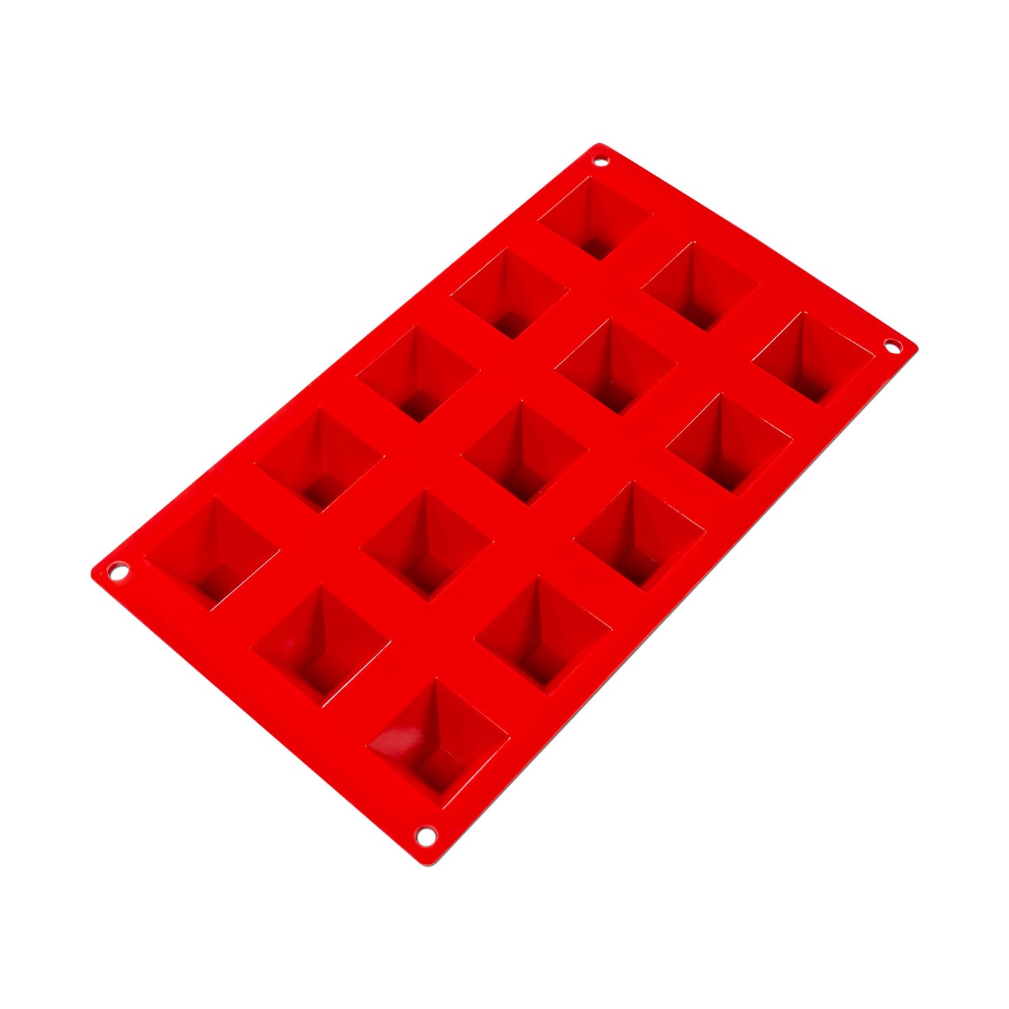 Fat Daddio's Silicone Mold, Pyramid, 15 x 0.68 oz Capacity Molds, FINAL SALE - SMF008