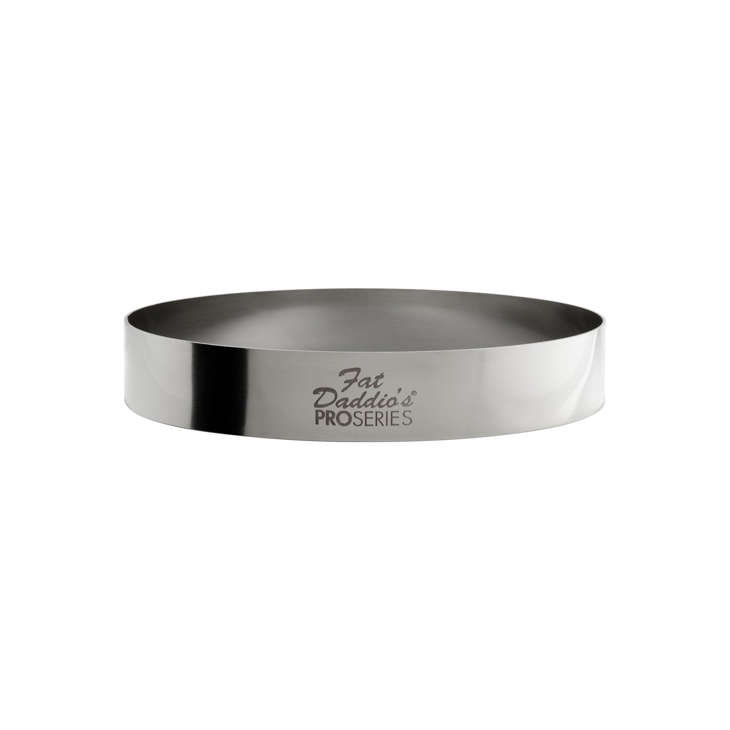 Fat Daddio's | Cercle à gâteau et à pâtisserie ProSeries, 4 x 0,75 po, acier inoxydable