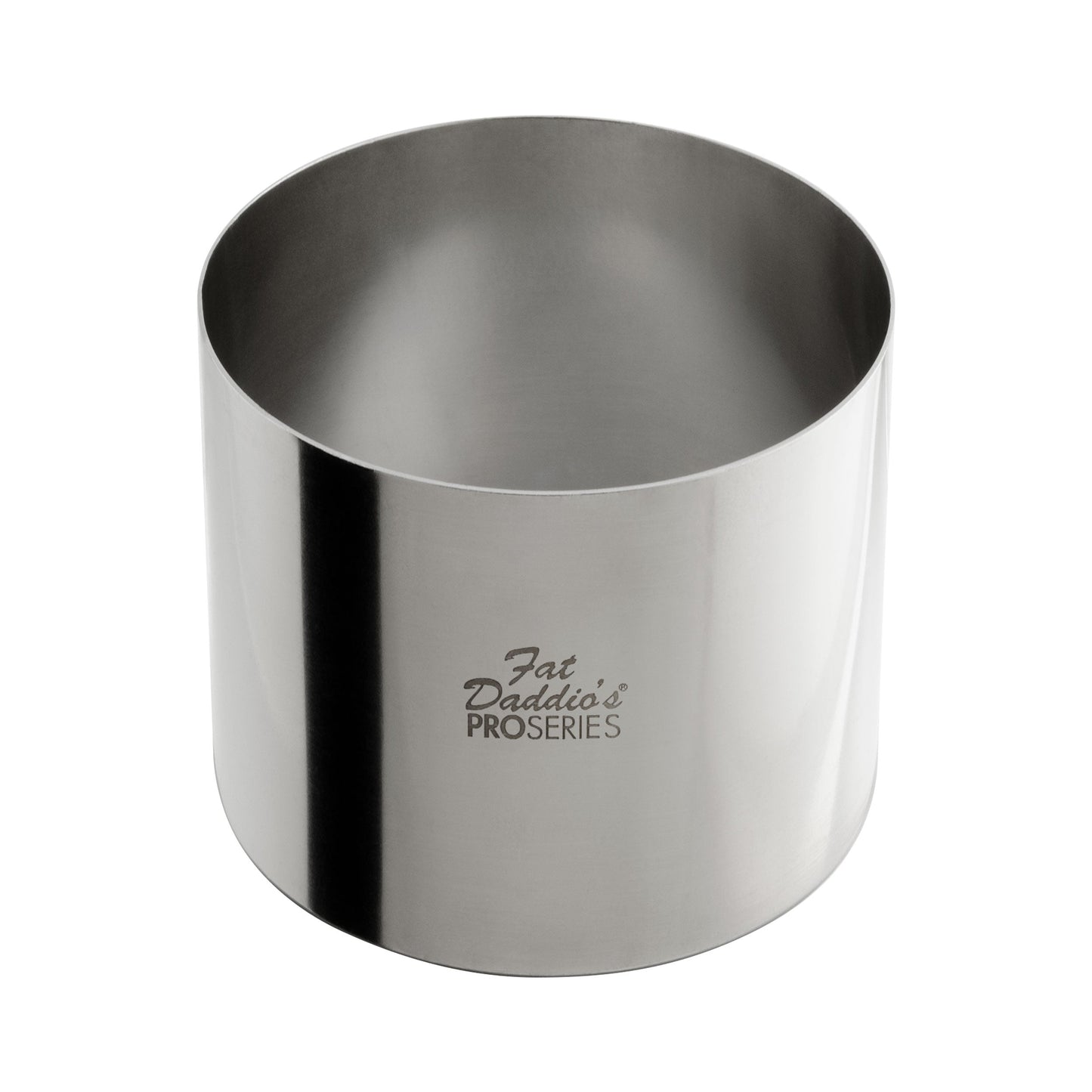 Fat Daddio's ProSeries Cake and Pastry Ring, 4" x 2.375", Stainless Steel, FINAL SALE - SSRD-42375