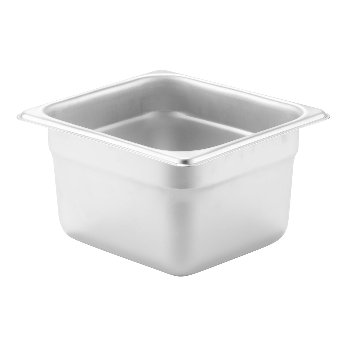 Browne 1/6 Size Food Pan, 4" Deep, 24 Gauge Stainless Steel - 5781604