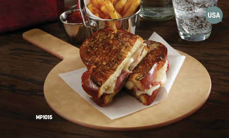 American Metalcraft | Pizza Peel, Pressed Wood, Round, 15" - ChefEquipment.com