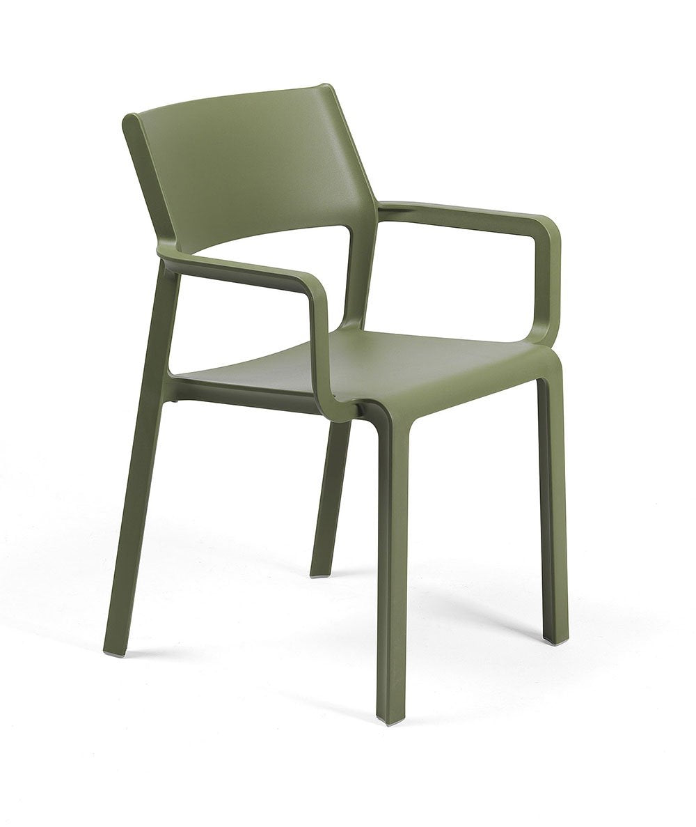 NARDI Trill Arm Chair, Agave (4-pack) - 40250.16.000