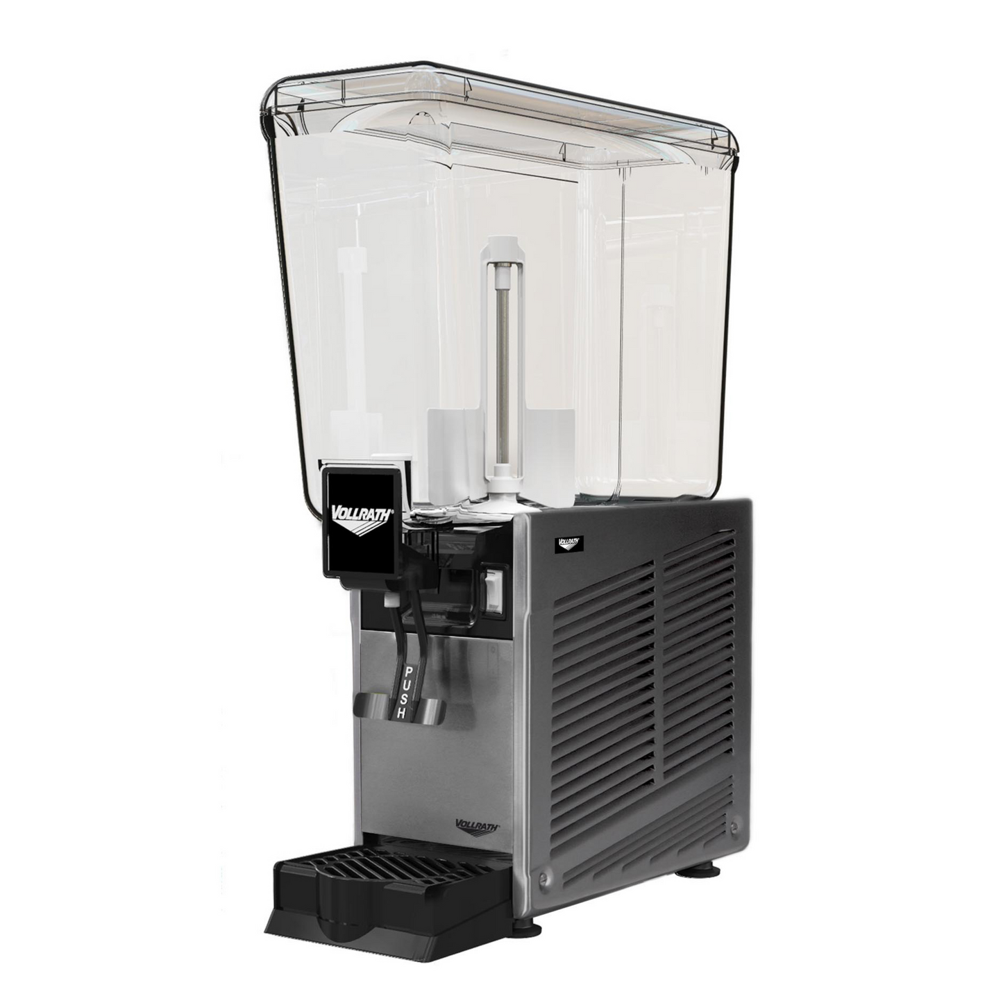 Vollrath Refrigerated Single Beverage Dispenser, 1 x 5.28 Gal Bowl - VBBE1-37-S