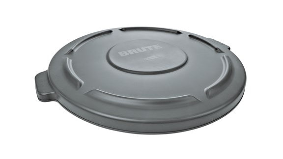 Rubbermaid BRUTE Container Lid, 20 Gal, Grey - FG261960GRAY